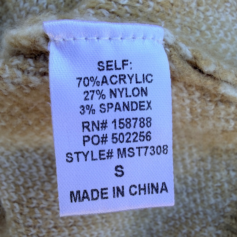 MABLE Wynter Cardigan Taupe Sz Small *Sweater only* - Picture 4 of 14